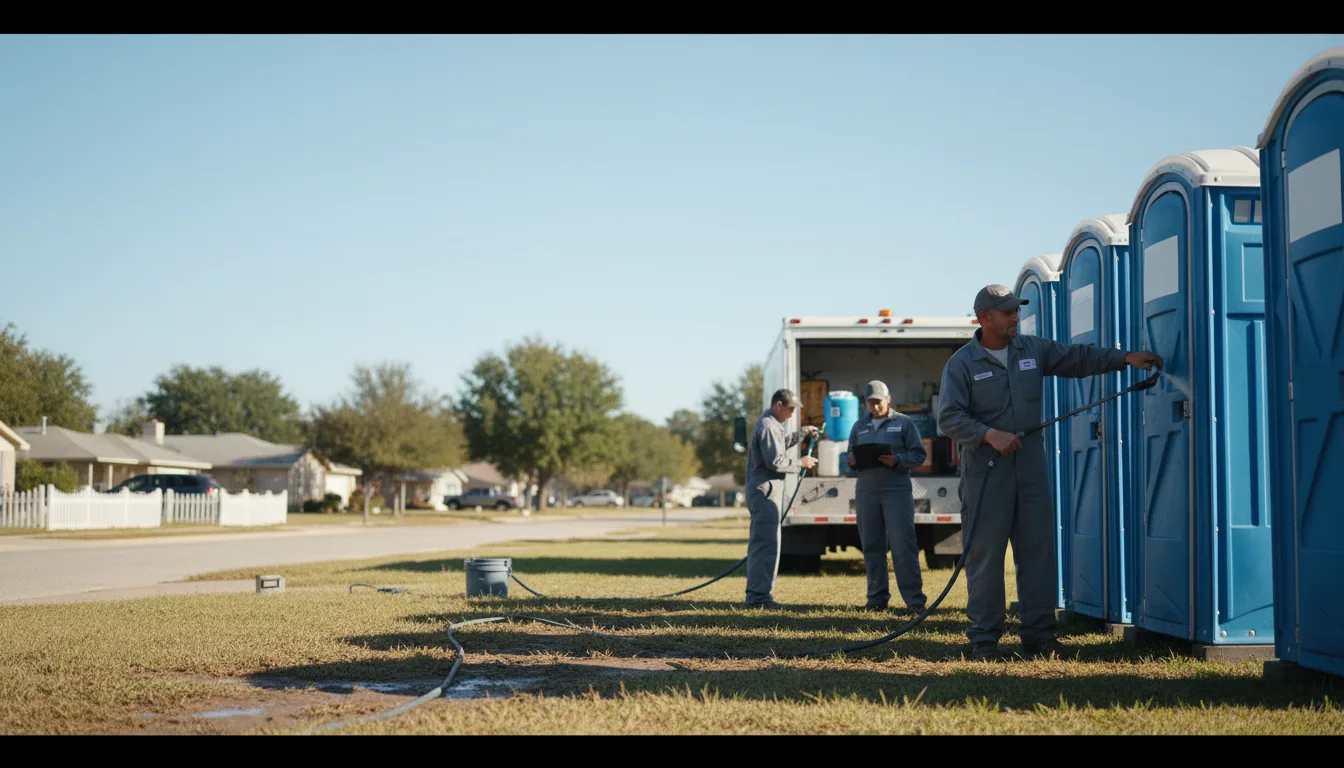 Long-Term Portable Toilet Rental in Carlock, IL near me